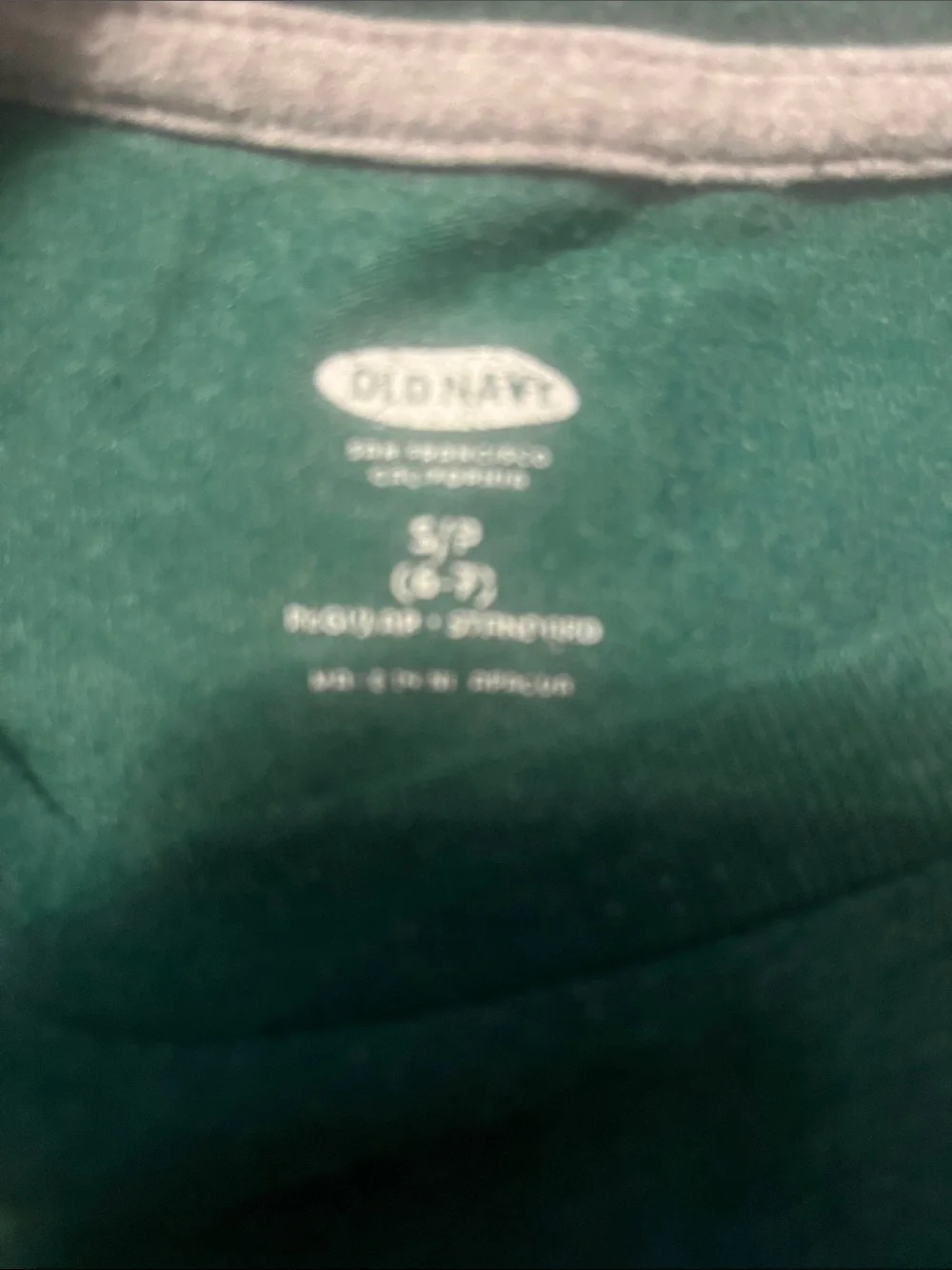 Old Navy Men's Heather Green Crewneck Sweater